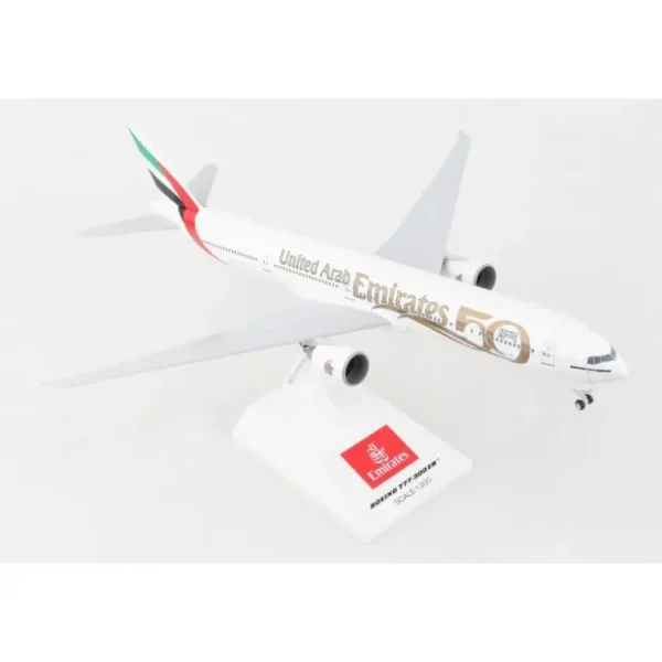 Shop SkyMarks 1:200 Emirates Boeing 777-300ER SKR1099 - Miniature Marvels: Airplane Models & Painted Dice Airplane Model