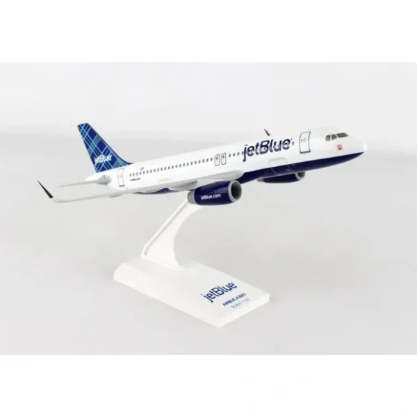 Hot SkyMarks 1:150 JetBlue Airbus A320 SKR985 - Miniature Marvels: Airplane Models & Painted Dice Airplane Model