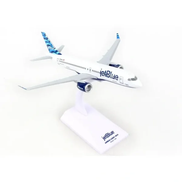 Cheap SkyMarks 1:200 jetBlue Airbus A220-300 N3044J SKR1092 - Miniature Marvels: Airplane Models & Painted Dice Airplane Model