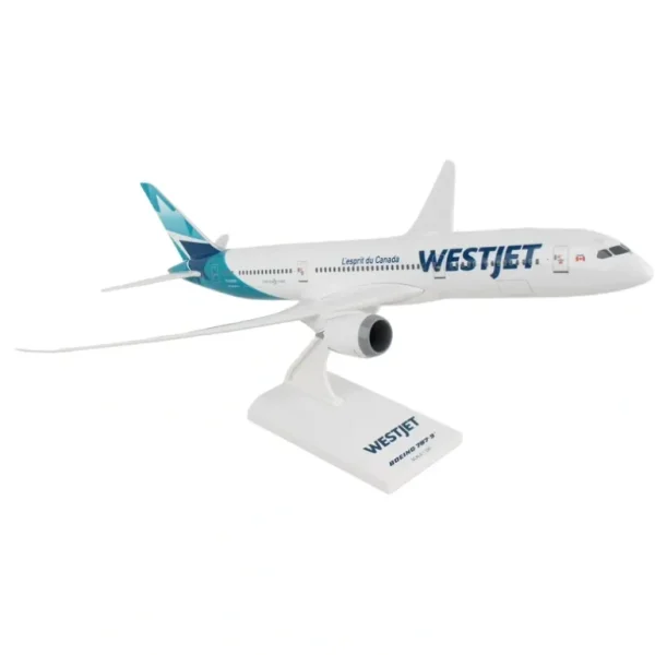 SkyMarks 1:200 WestJet Boeing 787-9 C-GUDH SKR1002 - Miniature Marvels: Airplane Models & Painted Dice* Airplane Model