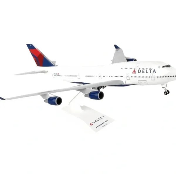 Flash Sale SKYMARKS SKR508 1:200 DELTA 747-400 W/GEAR - Miniature Marvels: Airplane Models & Painted Dice Airplane Model