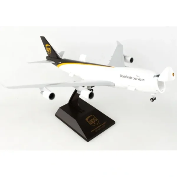 Flash Sale SKYMARKS SKR1113 1:200 UPS 747-400F W/GEAR & OPENING - Miniature Marvels: Airplane Models & Painted Dice Airplane Model