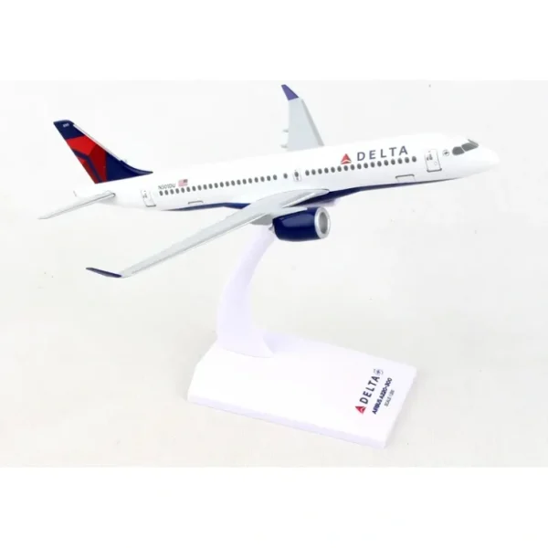 Hot SKYMARKS SKR1091 DELTA A220-300 - Miniature Marvels: Airplane Models & Painted Dice Airplane Model
