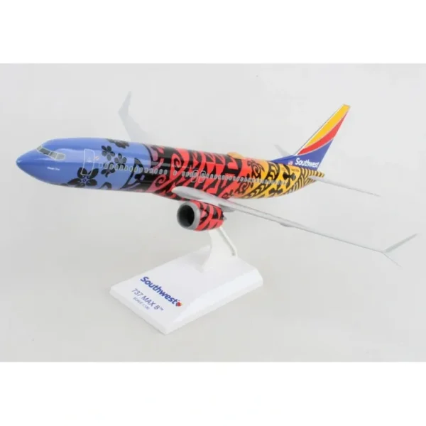 SkyMarks SKR1145 Southwest 1:130 737 Max 8 IMUA One - Miniature Marvels: Airplane Models & Painted Dice* Airplane Model