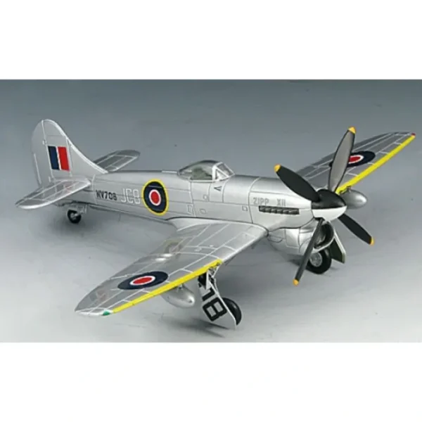 Fashion SkyMax SM4003 1:72 Hawker Tempest V NV708/JCB "Zip Button" 1947 - Miniature Marvels: Airplane Models & Painted Dice Airplane Model