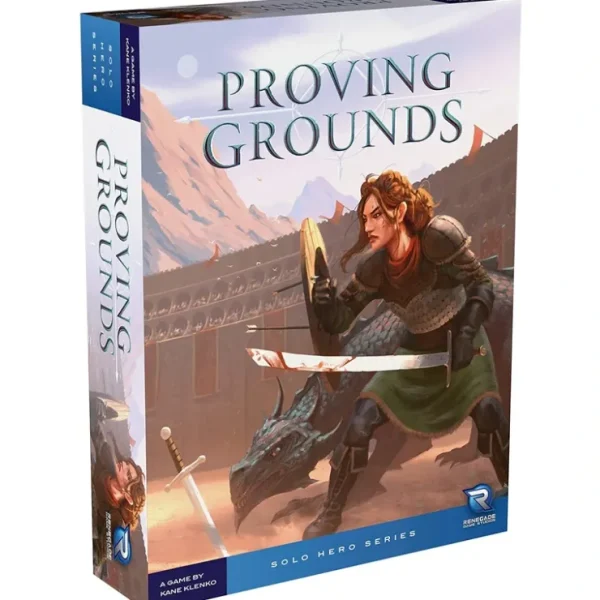 New Solo Hero Series: Proving Grounds RGS 00877 - Miniature Marvels: Airplane Models & Painted Dice Board Game