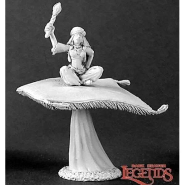 Sale Sorceress on Flying Carpet: Dark Heaven Legends RPR 03075 - Miniature Marvels: Airplane Models & Painted Dice Miniature