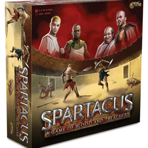 Flash Sale Spartacus: A Game of Blood and Treachery (2021 Edition) GF9 SPAR01 - Miniature Marvels: Airplane Models & Painted Dice Board Game