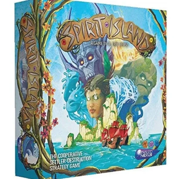 Flash Sale Spirit Island GTG SISL-CORE - Miniature Marvels: Airplane Models & Painted Dice Board Game