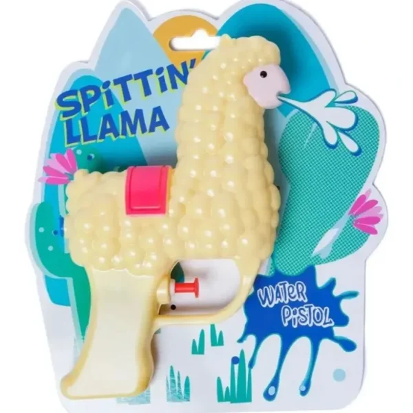 Sale SPITTIN' LLAMA Water Pistol Squirt Gun - Funny Child Spray Soaker Kids Toy - Miniature Marvels: Airplane Models & Painted Dice Egpull