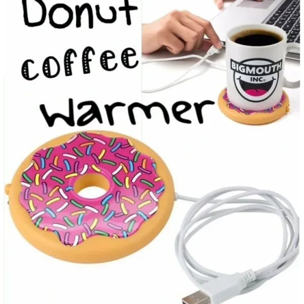 Hot SPRINKLE DONUT Coffee Drink Mug Warmer USB powered - BigMouth Inc - Miniature Marvels: Airplane Models & Painted Dice Egpull