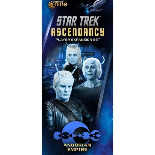 Best Star Trek Ascendancy Expansion - Andorians GF9 ST023 - Miniature Marvels: Airplane Models & Painted Dice Board Game