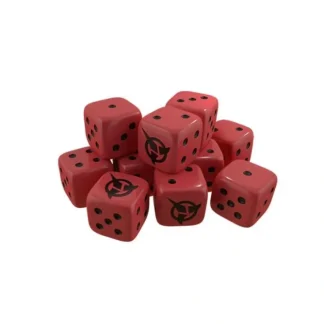 Outlet Star Trek Ascendancy Expansion: Dice (x10) - Klingon GF9 ST007 - Miniature Marvels: Airplane Models & Painted Dice Dice