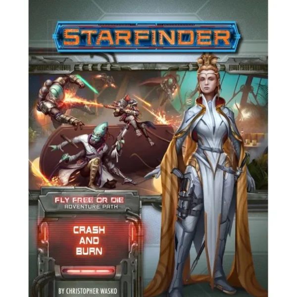 Store Starfinder Adventure Path #38: Crash & Burn (Fly Free or Die 5 of 6) PZO 7238 - Miniature Marvels: Airplane Models & Painted Dice Role-playing Game