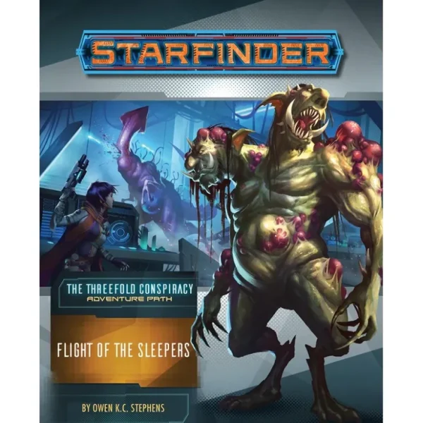 New Starfinder Adventure Path #26: Flight of the Sleepers (The Threefold Conspiracy 2 of 6) PZO 7226 - Miniature Marvels: Airplane Models & Painted Dice Role-playing Game