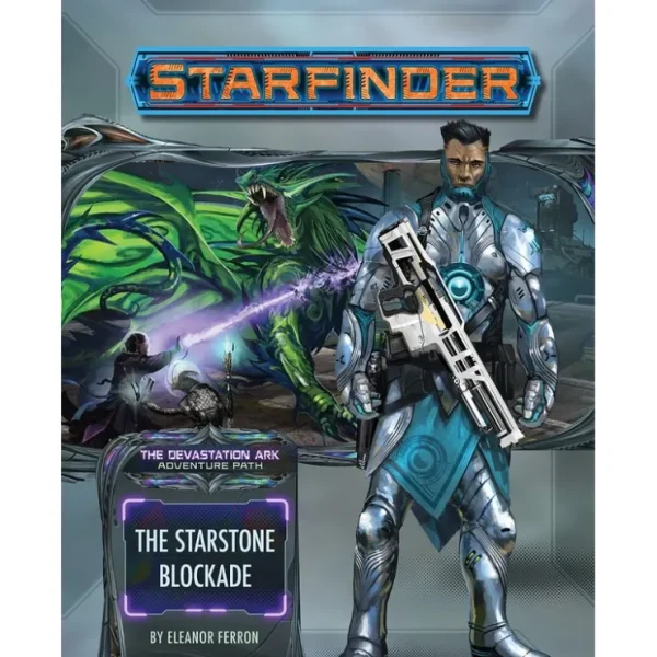 Hot Starfinder Adventure Path #32: The Starstone Blockade (The Devastation Ark 2 of 3) PZO 7232 - Miniature Marvels: Airplane Models & Painted Dice Role-playing Game