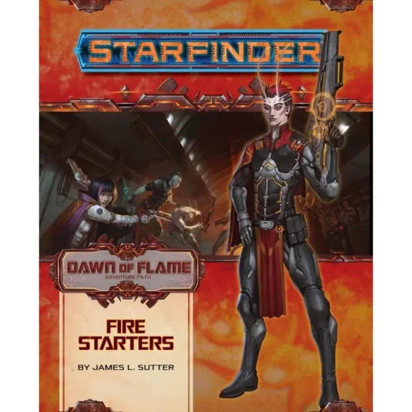 Clearance Starfinder Adventure Path #13: Fire Starters (Dawn of Flame 1 of 6) PZO 7213 - Miniature Marvels: Airplane Models & Painted Dice Role-playing Game