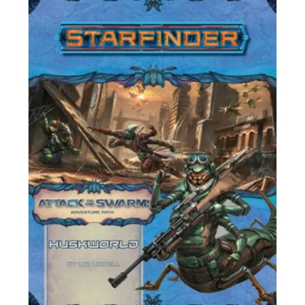 Sale Starfinder Adventure Path #21: Huskworld (Attack of the Swarm! 3 of 6) PZO 7221 - Miniature Marvels: Airplane Models & Painted Dice Role-playing Game