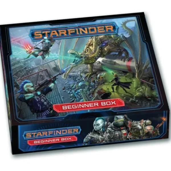 Fashion Starfinder: Beginner Box PZO 7110 - Miniature Marvels: Airplane Models & Painted Dice Role-playing Game