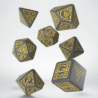 Fashion Starfinder Threefold Conspiracy Dice Set (7) QWS STAR3C - Miniature Marvels: Airplane Models & Painted Dice Dice