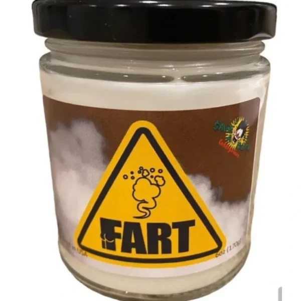 Flash Sale STINKY FART SCENTED CANDLE - SMELLS HORRIBLE! - Funny Stink Gag Prank Joke Gift - Miniature Marvels: Airplane Models & Painted Dice Egpull