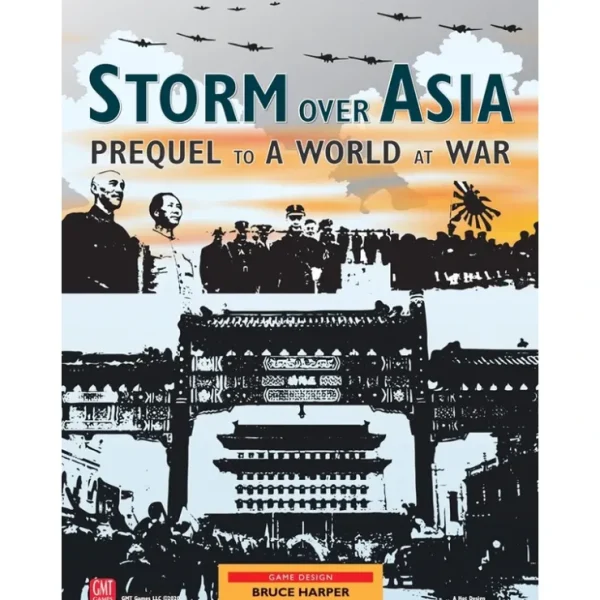 Clearance Storm Over Asia: The Pacific Prequel to A World at War GMT 2005 - Miniature Marvels: Airplane Models & Painted Dice Board Game