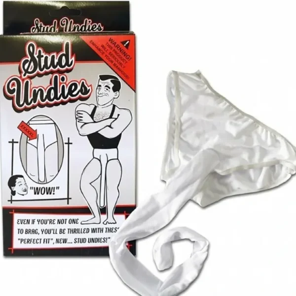 New STUD UNDIES UNDERWEAR - Men's Hung Undies - GIANT WILLY SIZE! Adult GaG Joke - Miniature Marvels: Airplane Models & Painted Dice Egpull