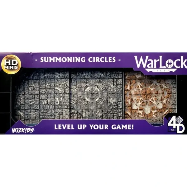 New Summoning Circles: WarLock Tiles - WizKids 4D Settings WZK 16507 - Miniature Marvels: Airplane Models & Painted Dice Miniature