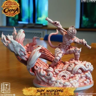 New Sun Wukong - Miniature Marvels: Airplane Models & Painted Dice Miniature