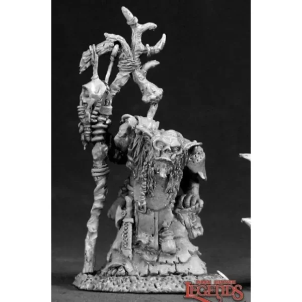 Store Surkar, Orc Shaman: Dark Heaven Legends RPR 03043 - Miniature Marvels: Airplane Models & Painted Dice Miniature