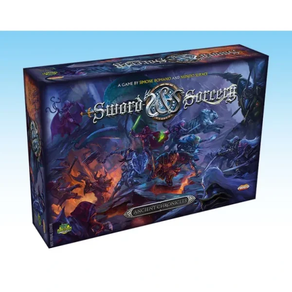 Shop Sword & Sorcery: Ancient Chronicles Core Set AGS GRPR201 - Miniature Marvels: Airplane Models & Painted Dice Board Game