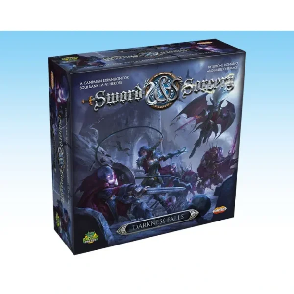 Hot Sword & Sorcery: Darkness Falls AGS GRPR103 - Miniature Marvels: Airplane Models & Painted Dice Board Game