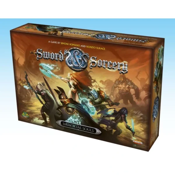 Online Sword & Sorcery: Immortal Souls AGS GRPR101 - Miniature Marvels: Airplane Models & Painted Dice Board Game