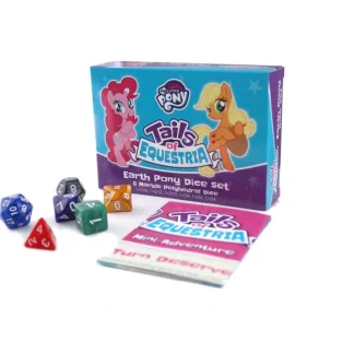 Discount Tails of Equestria: Dice Set - Earth Pony RHL 440304 - Miniature Marvels: Airplane Models & Painted Dice Dice