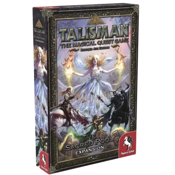Fashion Talisman: The Sacred Pool Expansion PSD 56205E - Miniature Marvels: Airplane Models & Painted Dice Board Game