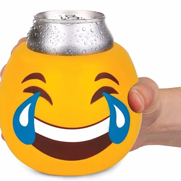 Online TEARS OF JOY EMOJI - Foam Drink Can Bottle Beer Soda Cooler Cooler - BigMouth - Miniature Marvels: Airplane Models & Painted Dice Egpull