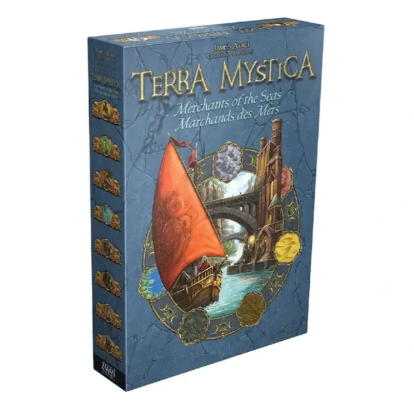 Best Terra Mystica: Merchants of the Seas CSG ZM7244 - Miniature Marvels: Airplane Models & Painted Dice Board Game