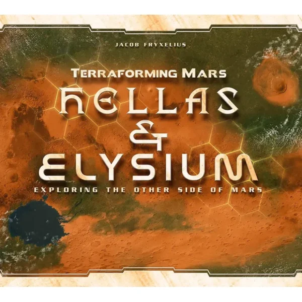 Shop Terraforming Mars: Hellas and Elysium Expansion SHG 7200 - Miniature Marvels: Airplane Models & Painted Dice Board Game