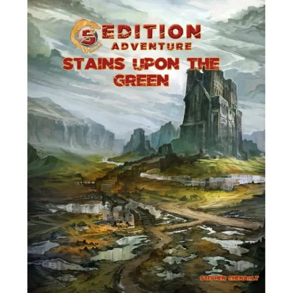 Online 5th Edition: S3 Stains Upon the Green TLG 19335 - Miniature Marvels: Airplane Models & Painted Dice Role-playing Game