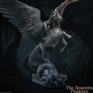 Discount The Acacelos Pegasus - Miniature Marvels: Airplane Models & Painted Dice Miniature