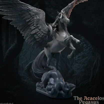Discount The Acacelos Pegasus - Miniature Marvels: Airplane Models & Painted Dice Miniature