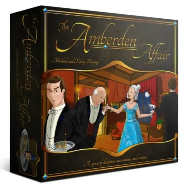 Sale The Amberden Affair BRK 1080 - Miniature Marvels: Airplane Models & Painted Dice Board Game