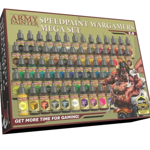 Fashion The Army Painter - Speedpaint Wargamers Mega Paint Set - Miniature Marvels: Airplane Models & Painted Dice Paint