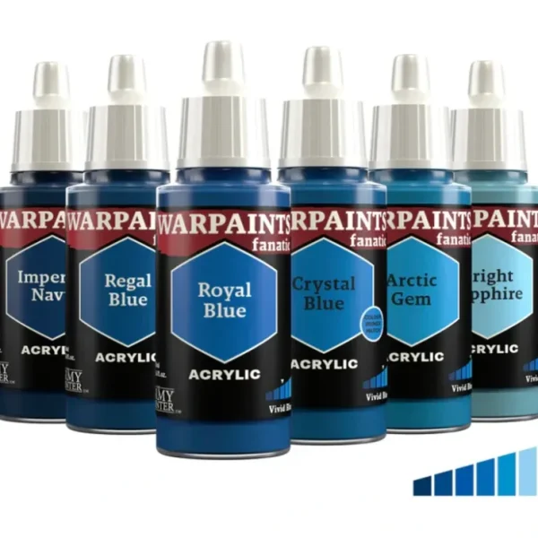 Fashion The Army Painter - Warpaints Fanatic: Vivid Blues - Miniature Marvels: Airplane Models & Painted Dice Paint