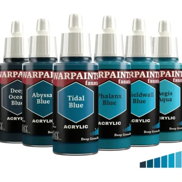 Shop The Army Painter - Warpaints Fanatic: Deep Green-Blues - Miniature Marvels: Airplane Models & Painted Dice Paint