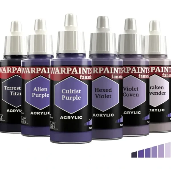Cheap The Army Painter - Warpaints Fanatic: Purples Flexible Triad - Miniature Marvels: Airplane Models & Painted Dice Paint