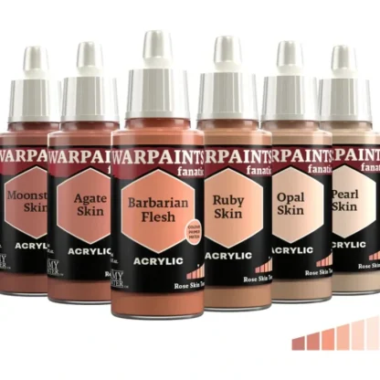 Clearance The Army Painter - Warpaints Fanatic: Rose Skin Tones Flexible Triad - Miniature Marvels: Airplane Models & Painted Dice Paint