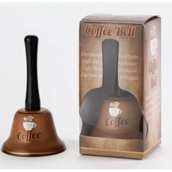 Shop THE COFFEE Hand Bell - Fancy Espresso Kitchen Bar Pub Office Desk Room ~NEW! - Miniature Marvels: Airplane Models & Painted Dice Egpull