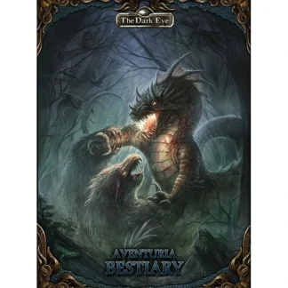 Outlet The Dark Eye RPG: Aventuria Bestiary PZO ULIUS25201ME - Miniature Marvels: Airplane Models & Painted Dice Role-playing Game