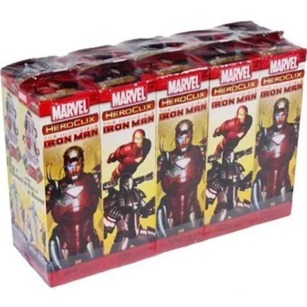 Best The Invincible Iron Man (Booster Brick)(10): Marvel HeroClix WZK 70840 - Miniature Marvels: Airplane Models & Painted Dice Miniature